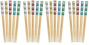 Helen's Asian Kitchen Chopsticks, Panda, 20-Pair, Set of 4