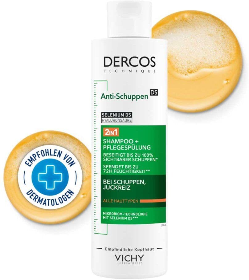 Vichy Dercos 2in1 Anti-Schuppen Shampoo + Pflegespülung