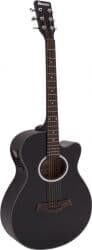 Dimavery AW-400 Western Guitar, black TILBUD NU vestlig sort