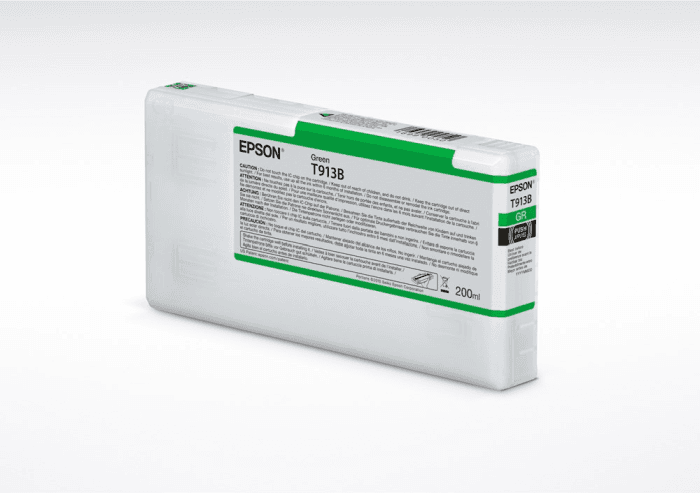 Epson T913b Blekkpatron – Høy Kvalitet, Lang Varighet (Eps913b00, Grønn, 1 Eske) Grønn
