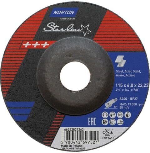 Norton Abrasives 66252837268 Meule, meuleuse d'angle
