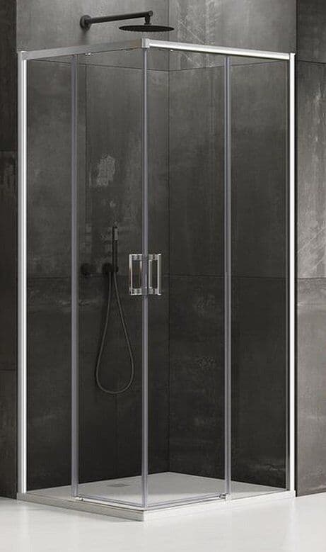 New Trendy Prime kabina prostokątna 90x120x200 cm przejrzysta D-0296A/D-0303A