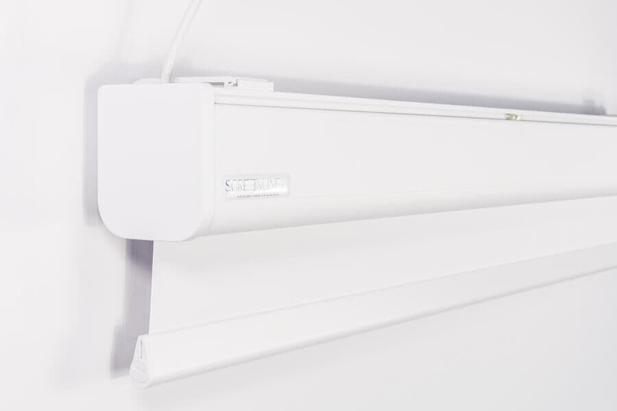 Tela Screenline Slim 200cm sem moldura (Microperfurado, 4:3)