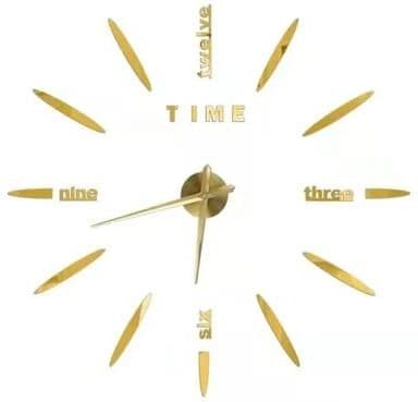 Uplift Picks Large 3D Wall Clock With Luminous DIY Numbers And Silent Movement 28 2 D 16 Inch (40cm)