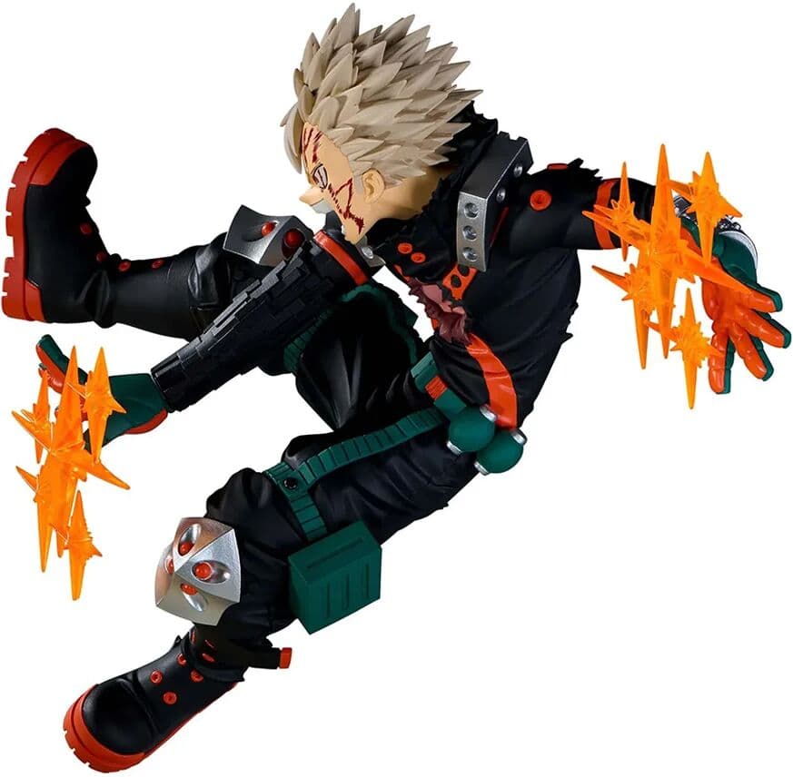 Bandai Original BANPRESTO 18cm My Hero Academia 7TH SEASON FIGURE Katsuki Bakugo Figure Anime Model Genuine Boxed Toy