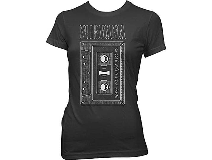 Nirvana T-shirt Come As You are dames zwart