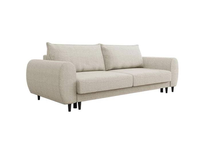 Beautysofa 3-Sitzer Schlafsofa Cortez beige, Beige, 251x76x95 cm, Wohnzimmer, Sofas & Couches, Sofas, 3-Sitzer Sofas