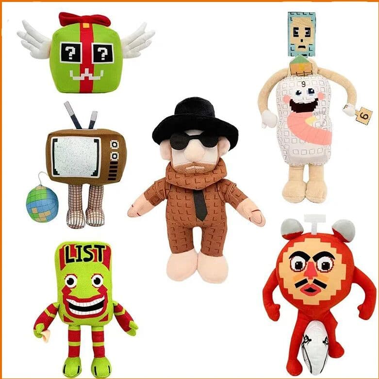 Bandai Hot  Steal A Brainrot Roblox Plush Toy Gift