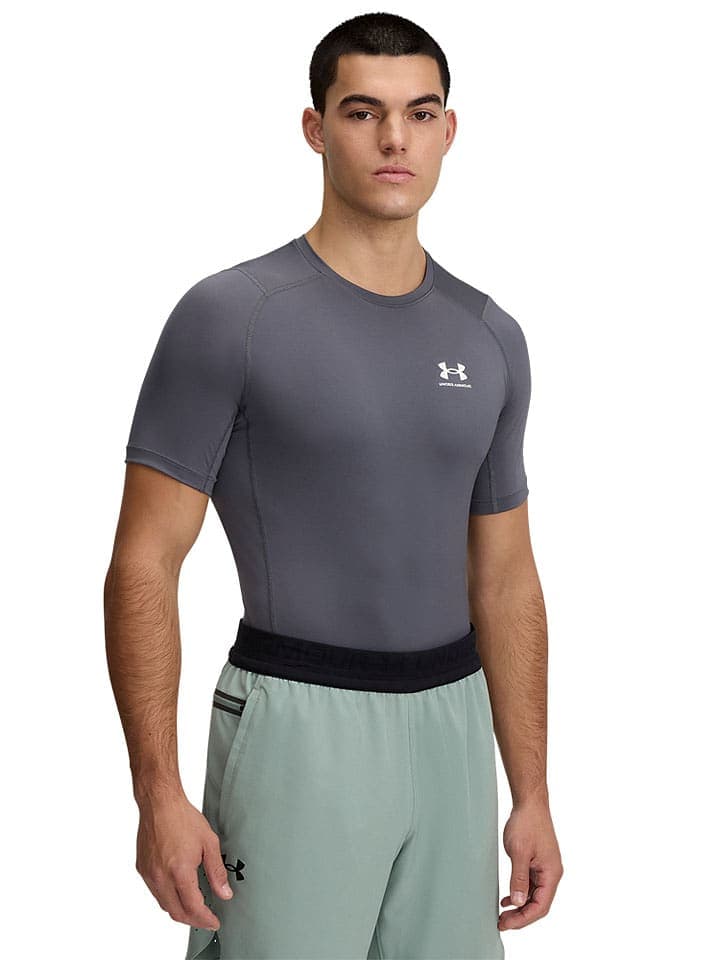 Under Armour Trainingsshirt "Armour Comp" in Anthrazit - L