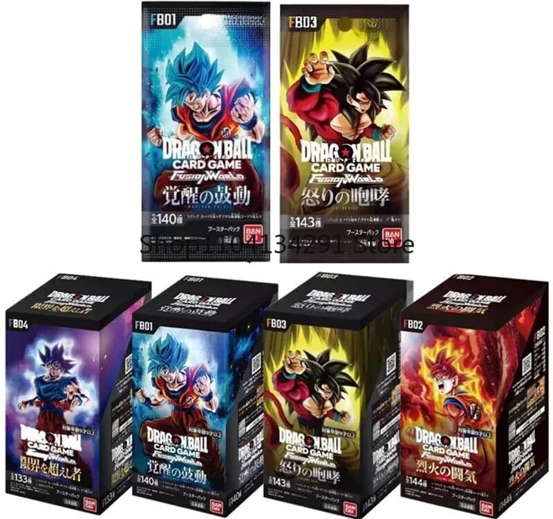 Bandai Genuine Dragon Ball TCG Collection card FS01 FS02 FB03 FB04 FB05 FB07 Japanese Version DRAGON BALL Awakening Toys Gifts