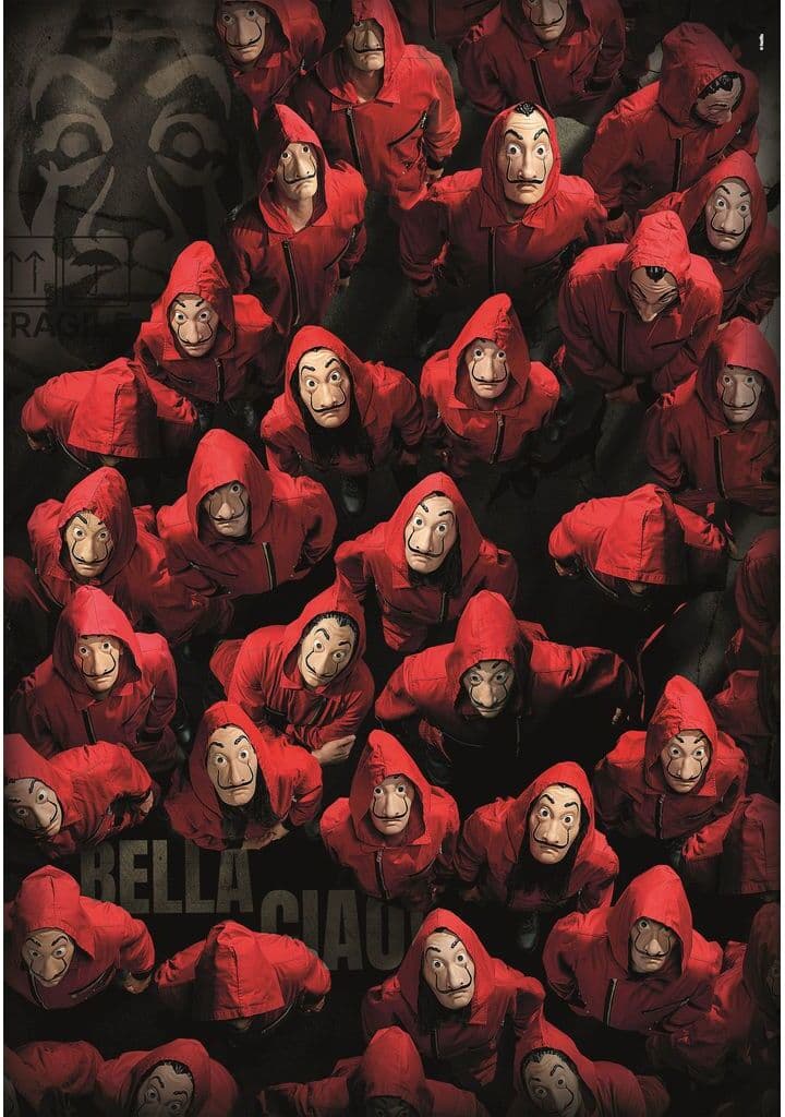 Clementoni Pussel 1000 Bitar TV Series Collection La Casa de Papel #2