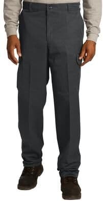Red Kap PT88 Industrial Cargo Pant in Black - 37 Unhemmed size 3237   Cotton/Polyester Blend