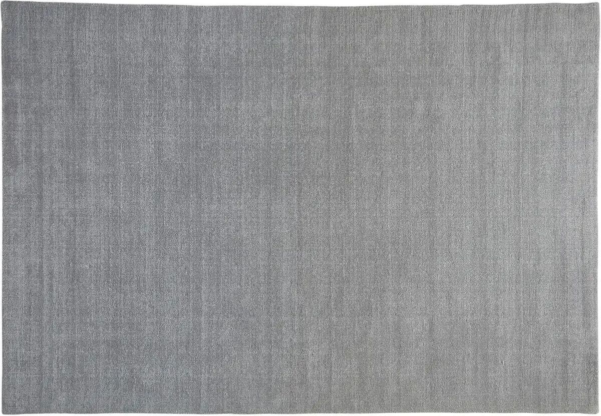 Höffner Handweb-Teppich  Idaho ¦ grau ¦ Wolle ¦ Maße (cm): B: 140