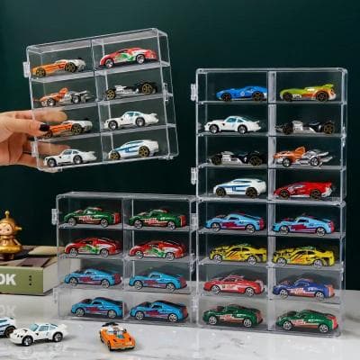Uplifted Finds Transparent Dust Proof Car Model Storage And Display Rack Transparent Dust Proof Car Model Storage And Display Rack