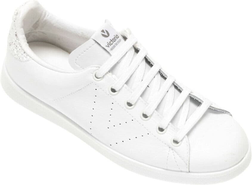 VICTORIA Baskets cuir et paillettes