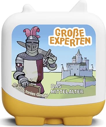Tonies Pocket : GROßE EXPERTEN - Das Mittelalter (Hörspiel)