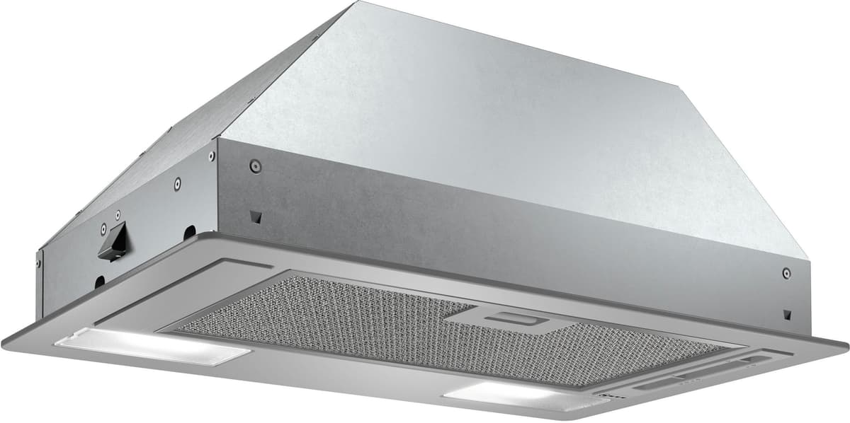 NEFF Deckenhaube "D51NAA1C0", Energieeffizienz: D, silber (edelstahlfarben), B:53,4cm H:20,8cm T:30cm, Dunstabzugshauben, Helles LED-Licht & kraftvolle Abzugsleistung für saubere Luft, Deckenhaube