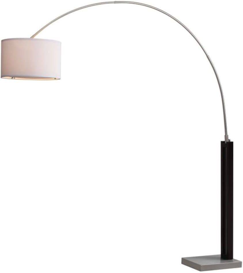 Safavieh Lámpara de pie en hierro/mdf, negro