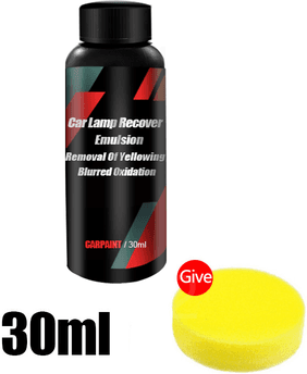 Smart Shopping Spot Car Headlight Restoration Kit With Polishing Paste For Clear, Bright Lights 30ml