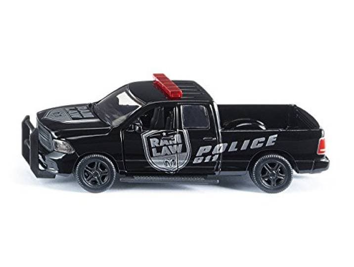 siku 2309, Dodge Ram 1500 Police Pick-Up, 1:50, Metal/Plastic, Removable tyres, Movable parts, Black