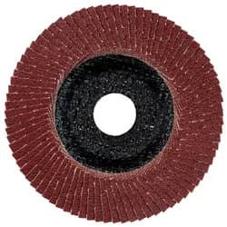 Metabo Lamellenschleifteller 115 mm Normalkorund, Stahl, NE-Metalle, gewölbte Ausführung - 624394000