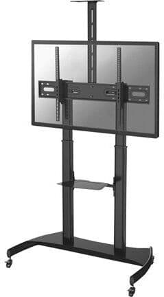 NewStar Neomounts tv/monitor mobile floorstand 60-100inch max 100kg height 134-166cm
