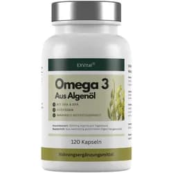 Omega 3 aus Algenöl, 120 Softgel Kapseln, 2000mg pro Tag von EXVital