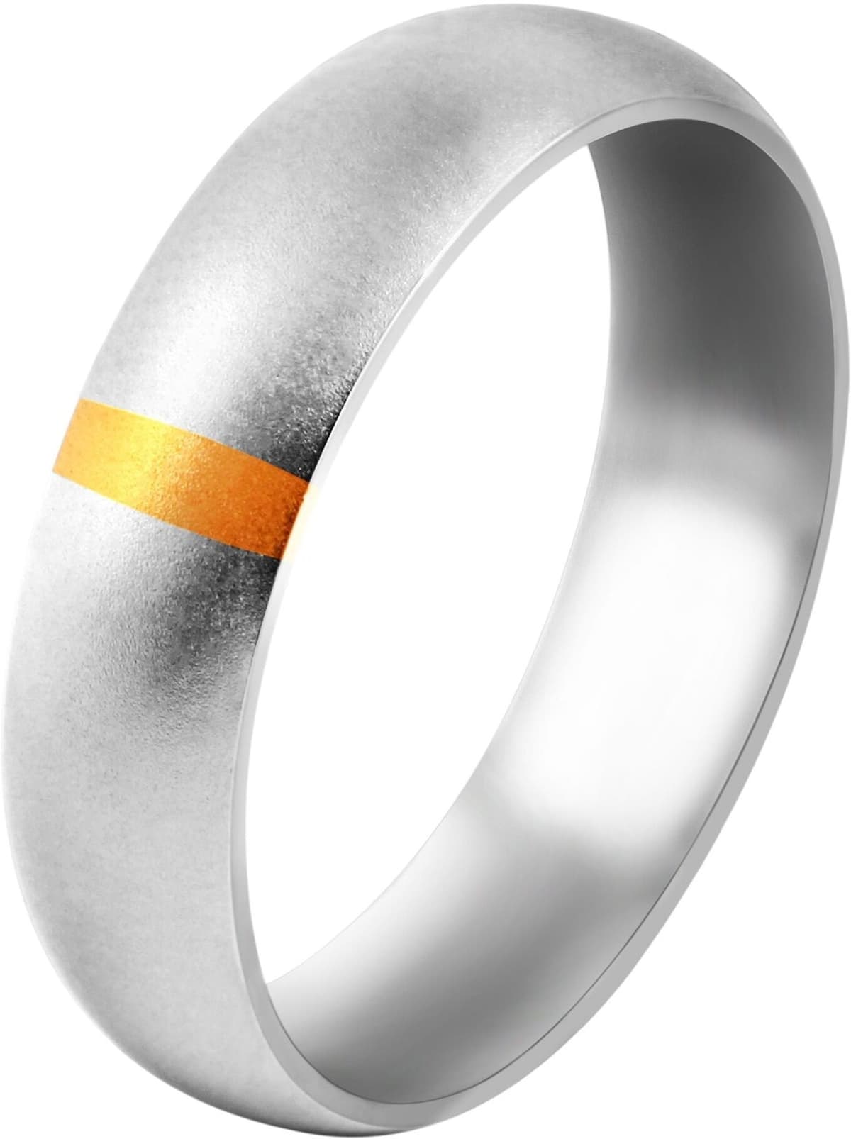Fingerring ADELIA´S "Herren Ring aus Edelstahl" Gr. 68, silber, Fingerringe, Herren, 68, Edelstahl, Fingerring
