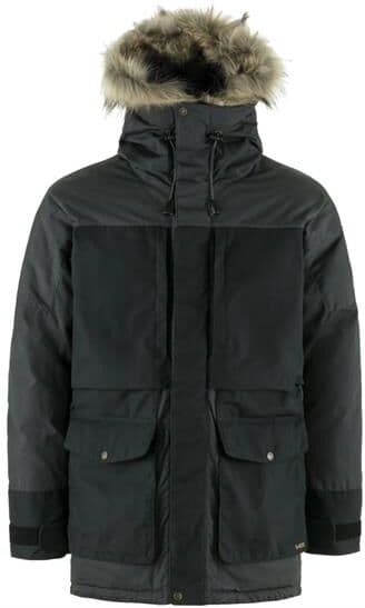 Fjällräven Polar Expedition Parka Mens, Iron Grey / Black M