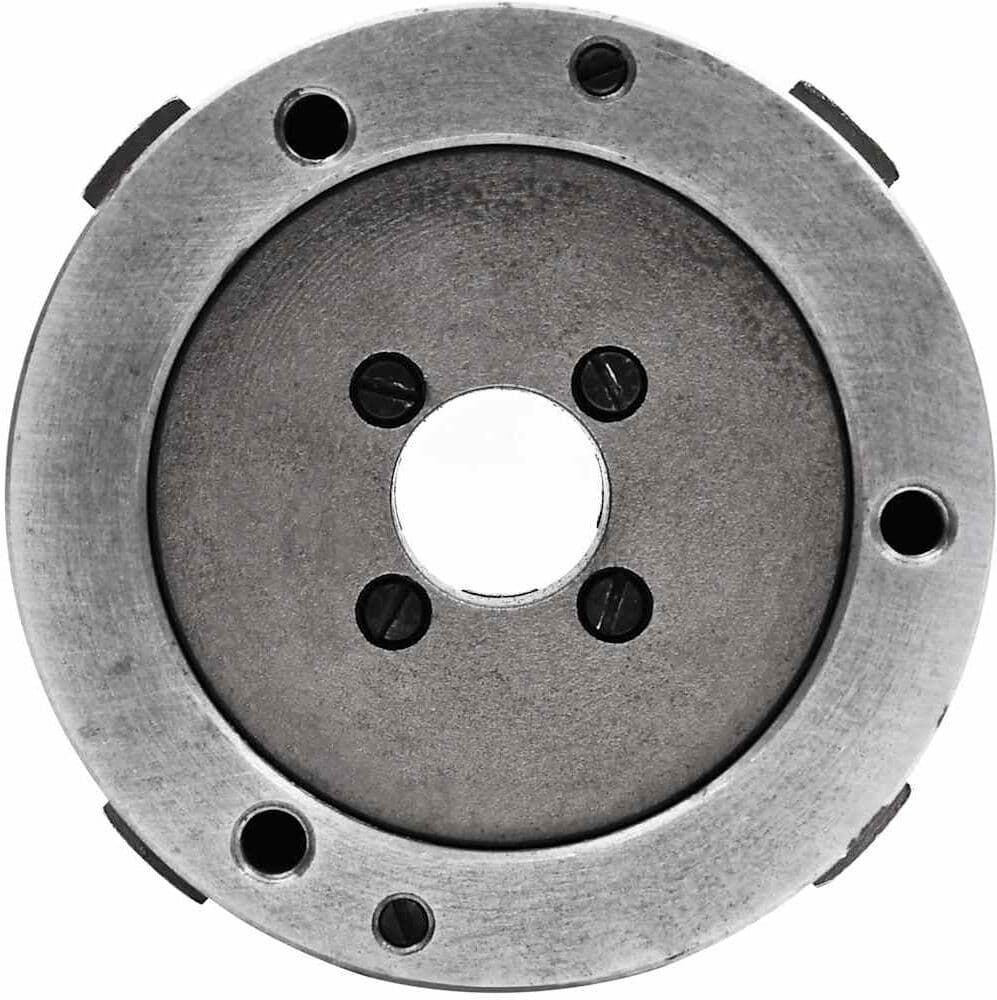 vidaXL Mandrin de tour auto-centrant à 4 mâchoires 100 mm Acier K12 100