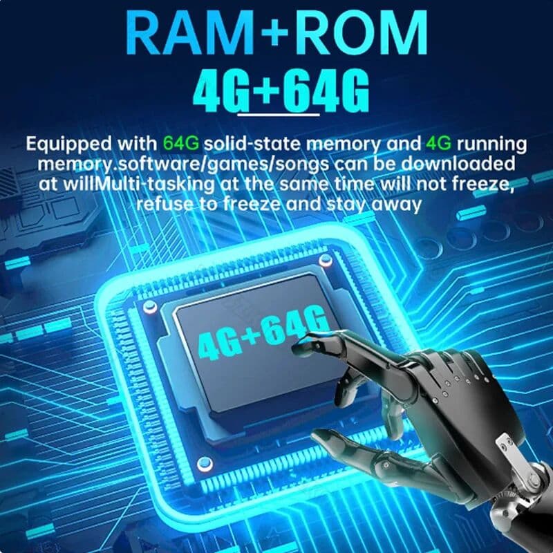 WDSZKMYF 7/9/10 Inch Universal Android 13 Car Radio 32G/64G Autoradio Android 2 Din Car Radio GPS BT Central Multimedia Smart Car Systems