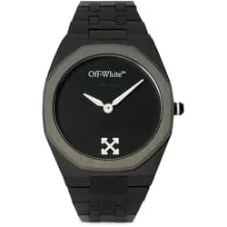 ON TIME Black Steel Herrenuhr