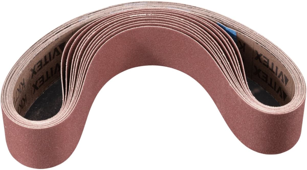PFERD TOOLS Korund Schleifband BA 40x760 mm A120 für universelle Anwendung mit Rohrbandschleifer (45000208)