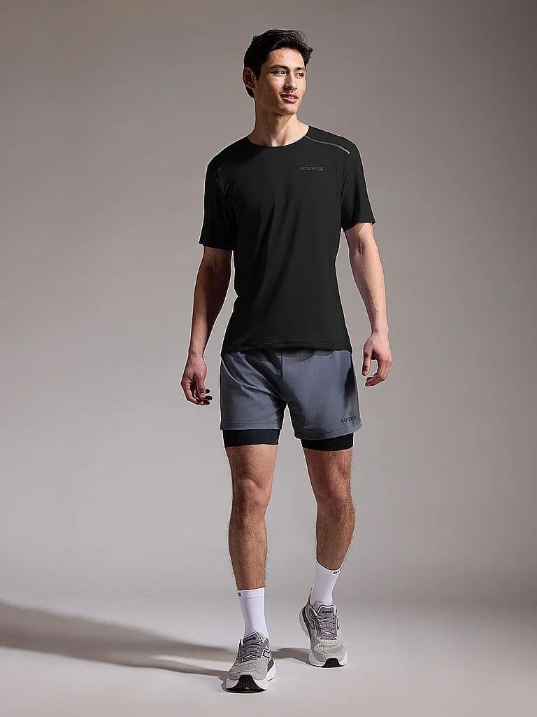 GOREWEAR Herren Laufshirt Contest 2.0 schwarz   L M