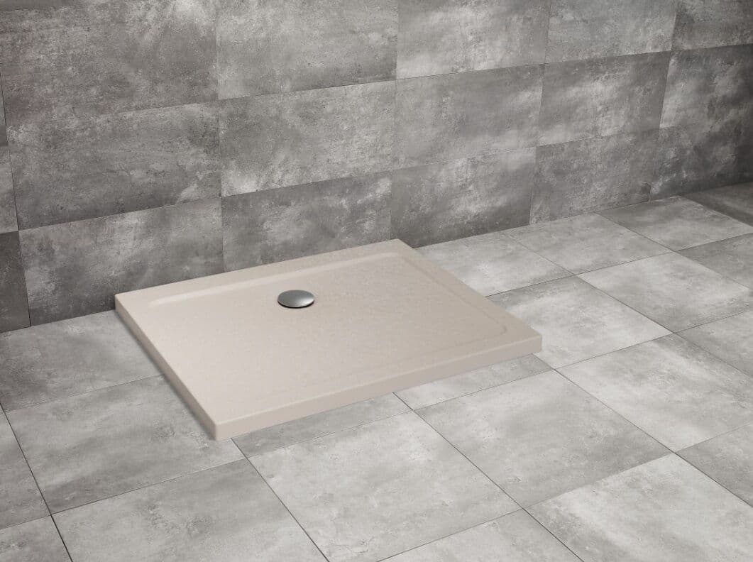 Radaway Doros D Stone brodzik 100x80 kaszmirowy SDRD1080-01-84S