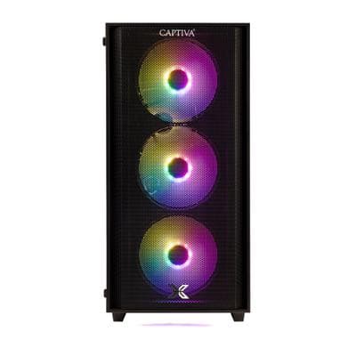 CAPTIVA Gaming-PC "Entry Gaming R10-0341", schwarz, Microsoft Windows 11 Home (64 Bit), GeForce RTX™ 5060 Ti, 32 GB RAM 2.000 GB SSD, Desktop-PCs
