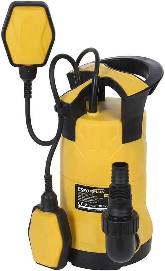 Powerplus Bomba De Agua Powxg9507 550w Black / Yellow One Size