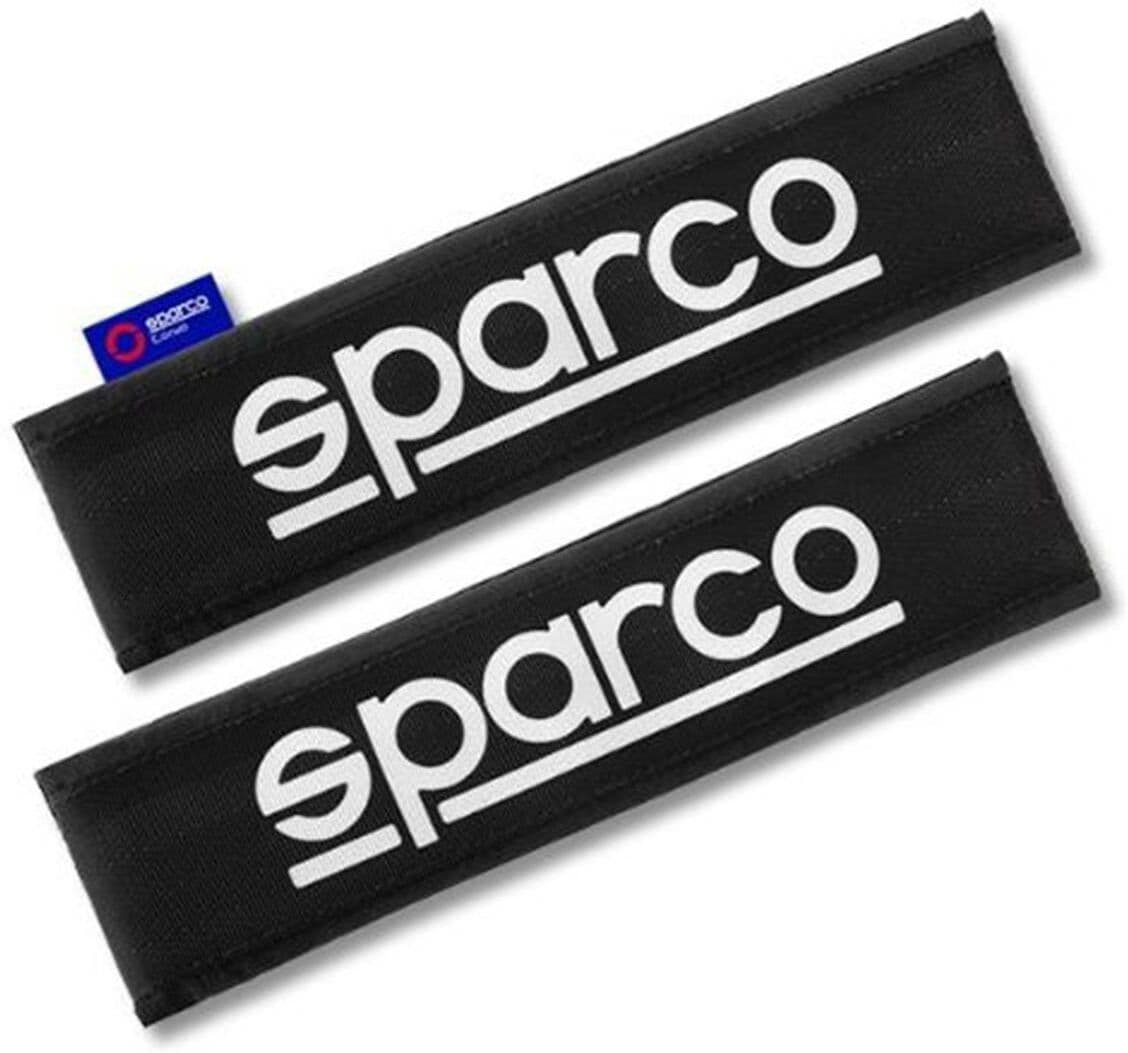 Capas para cintos de segurança Sparco Oxford, na cor preta