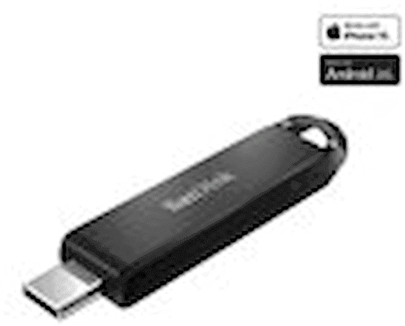 SanDisk Ultra - USB flash-enhet - 128 GB - USB 3.1 Gen 1 / USB-C