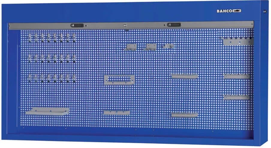 Bahco 1495cs18blhk Armario De Pared O Banco De Trabajo Con Persiana Y Ganchos Multicolor One Size