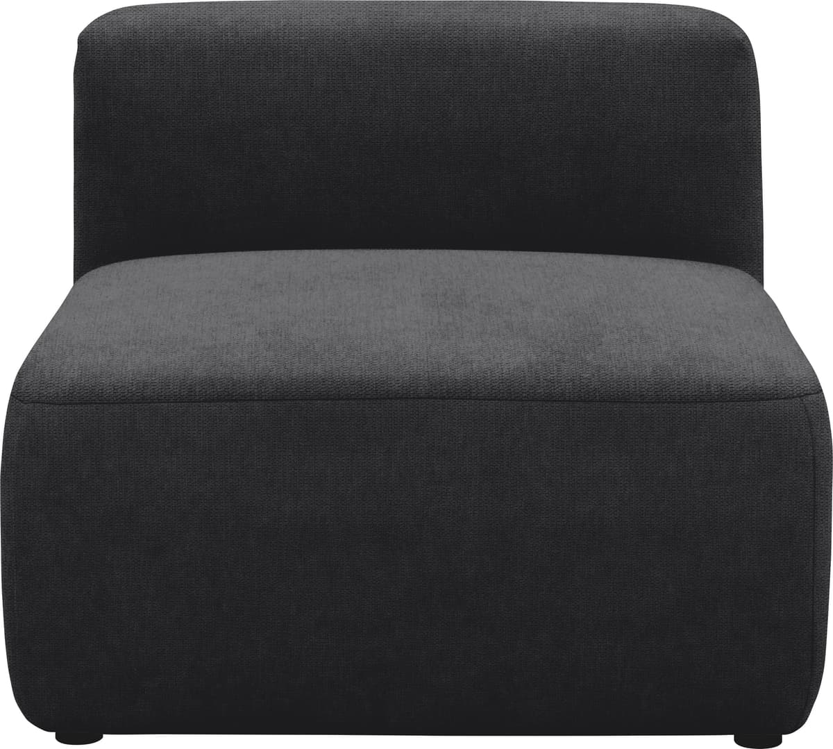 Sofaelement HOME AFFAIRE "Utvik", grau (anthrazit), B:85cm H:69cm T:108cm, 95% Polyester, 5% Nylon, Polsterelemente, Sofaelement, als Modul oder separat verwendbar