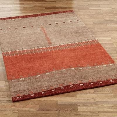 Rizzy Rugs Path in Sand Rectangle Rug Brown, 8' x 10', Brown