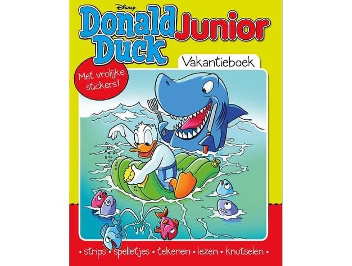 Donald Duck - Junior Vakantieboek - Puzzels verhalen moppen (2022)