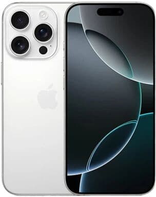 Apple - iPhone 16 Pro - 256 Go - Reconditionné - Parfait état - Titane blanc
