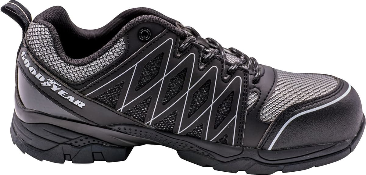 good year Zapato deportivo seguridad.  (40) Negro / Gris