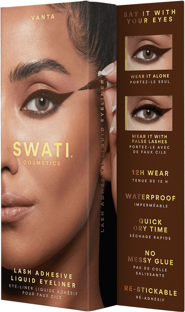 SWATI - VANTA Lash Adhesive Liquid Eyeliner Brown