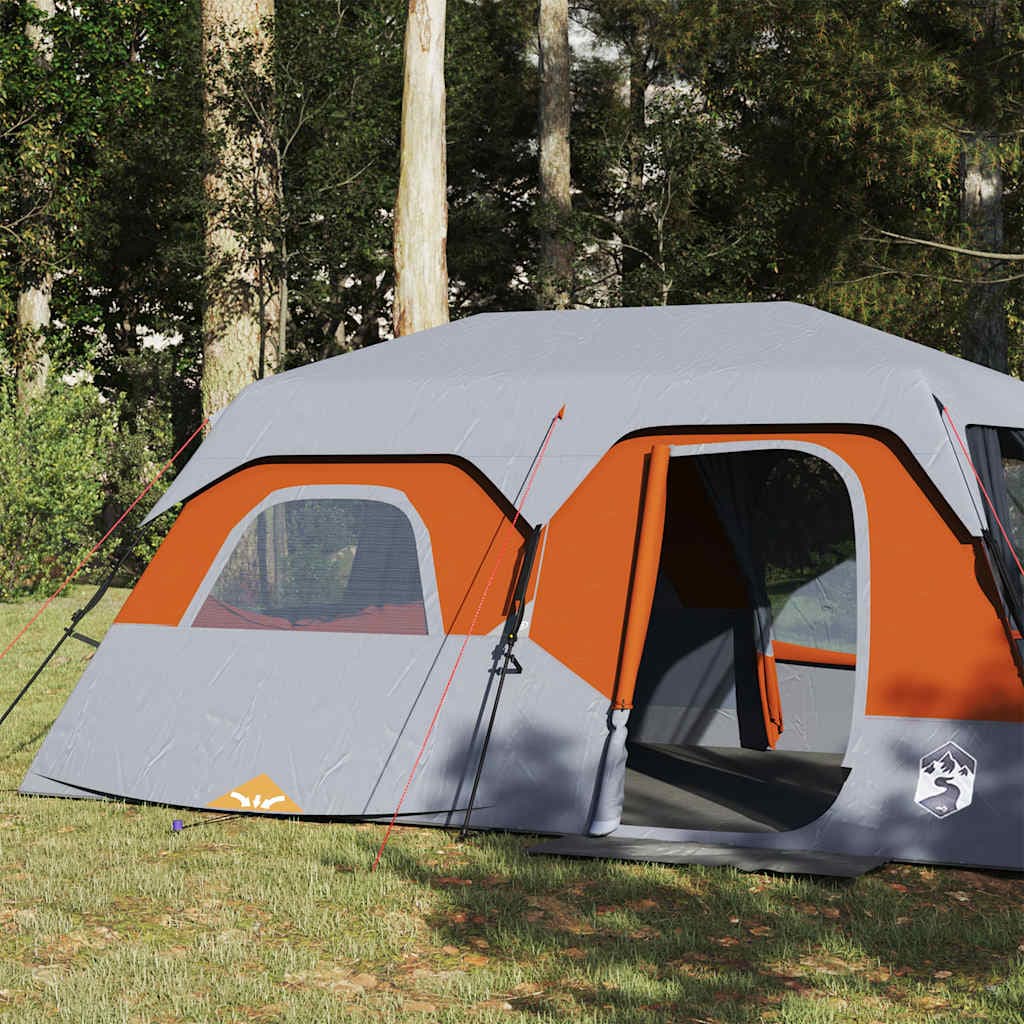 vidaXL Tente familiale 9 personnes libération rapide imperméable