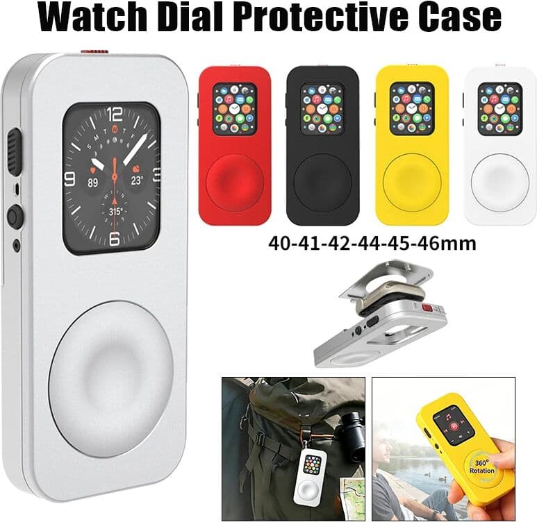 NONE Aluminum Alloy Watch Dial Protective Case Compatible with Apple watch Ultra 3 2 SE/5/6/7/8/9/10 11 49mm 40mm 41 42 45mm 46mm