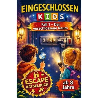 Eingeschlossen KIDS - Der verschlossene Raum (Fall 1), Taschenbuch von Matthias Kramer, Bookmundo, 978-94-038-8700-5