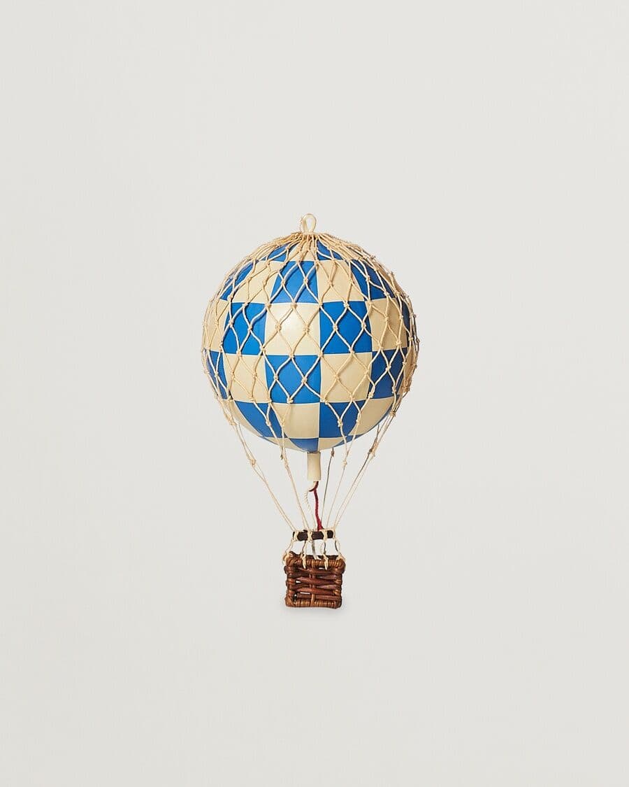 Authentic Models Floating The Skies Balloon Check Blue men One size Blå